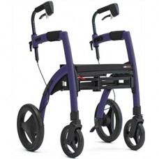 Rollz Motion² 2.1 Rollator/Rolstoel Dark Purple